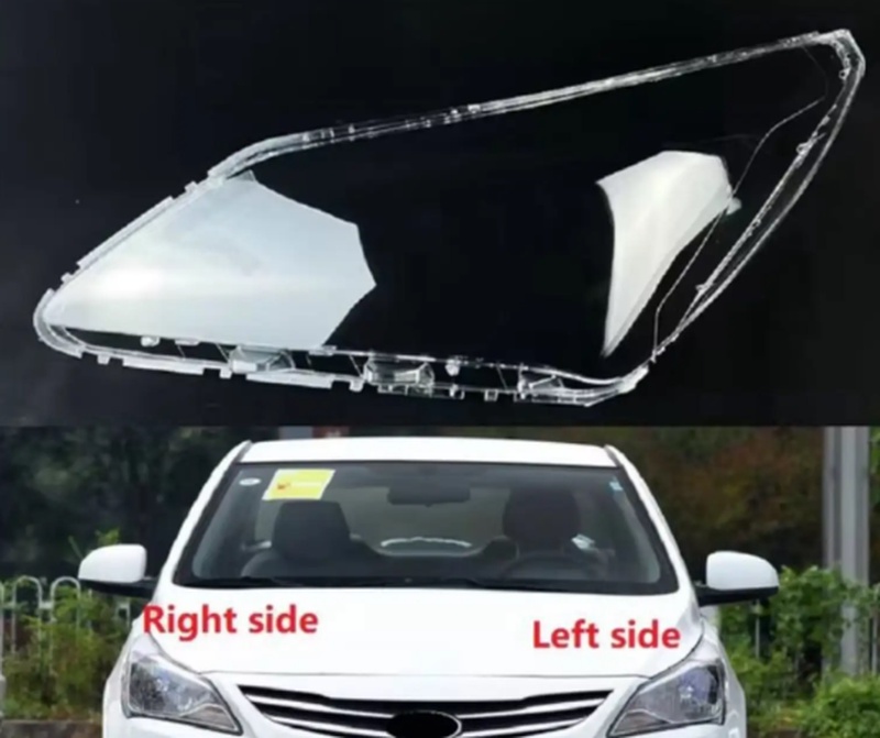 Стекло фары Hyundai Solaris 2014-2017